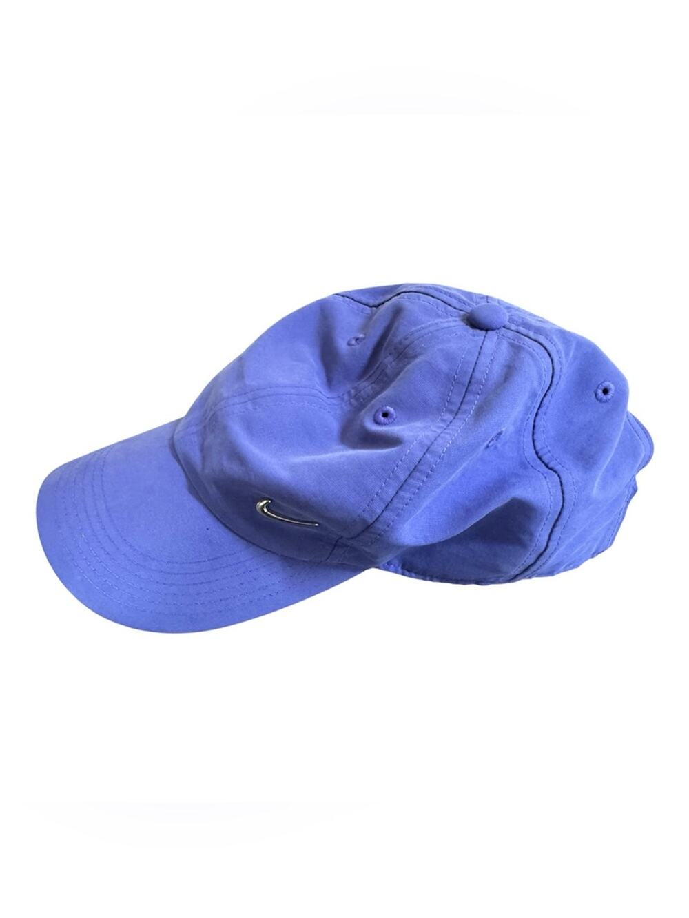 Nike Purple Heritage 86 Snapback Cap Metal Swoosh OSFM Baseball Hat